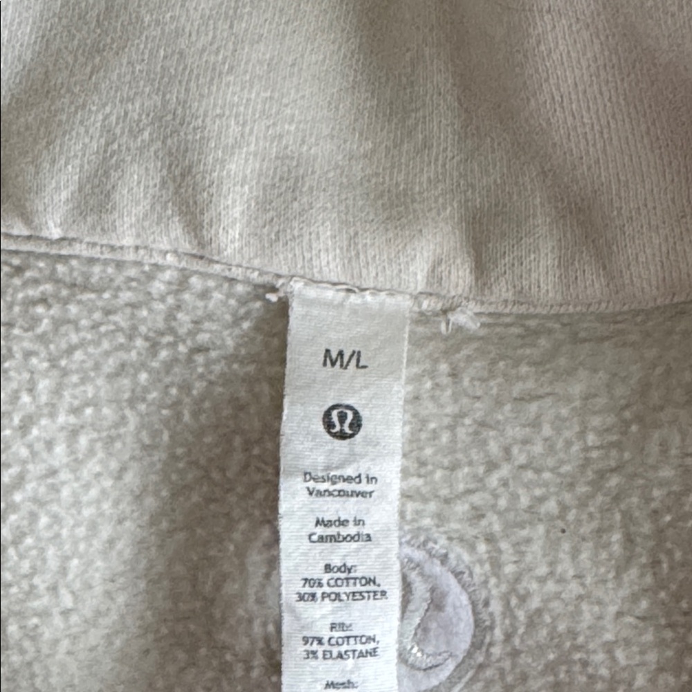 Lululemon Scuba Oversized Funnel-Neck Half Zip - Picture 3 of 4